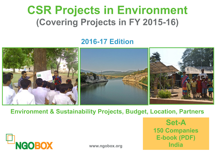 CSR Projects in Environment and Sustainability FY 2015-16 (Set A)